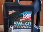 Моторное масло liqui moly 5w-40 optimal syntch