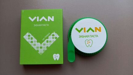Детская зубная паста vian