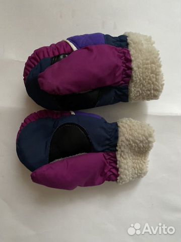 Варежки и перчатки новые зимние детские