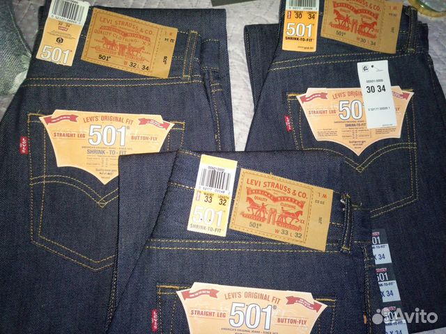 Джинсы levis 501 Shrink-To-Fit Египет р.30,32,33