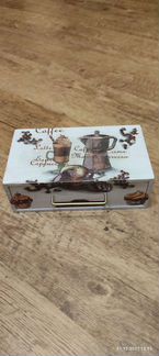 Шкатулка/ ящик для чая, мелочей