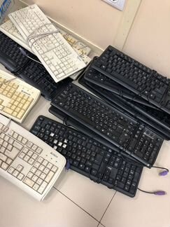 Клавиатуры бу USB PS/2