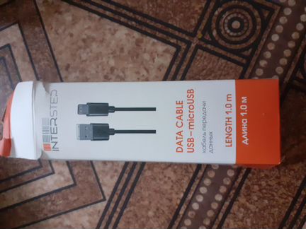 Кабель usb-micro usb и scart-тюльпан