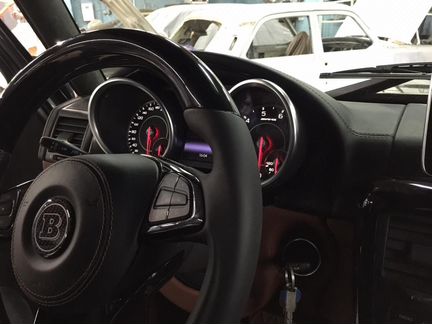 Рестайлинг щитка приборов mercedes G463