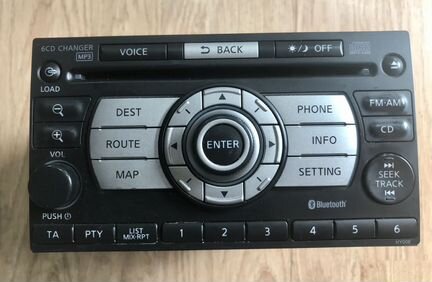 Штатная магнитола Ниссан Кашкай J10