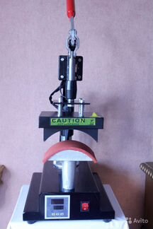 Термопресс для бейсболок, рукавов