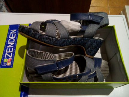 Босоножки в морском стиле новые оригинальные