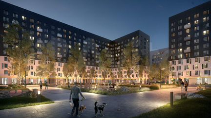 2-к квартира, 62.2 м², 3/18 эт.