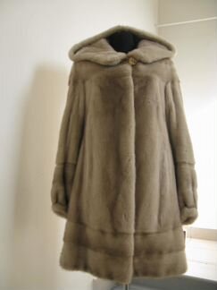 Норковая шуба (новая), размер 38-40