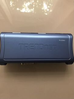Trendnet 2х портовый DVI KVM TK-204 UK