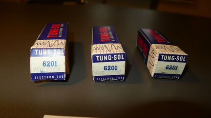 Радиолампа Tung Sol 6201 есс 81