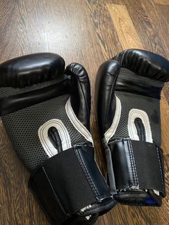 Перчатки Everlast с бинтами, 10 унций