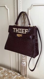 Сумка дизайнерская, натуральная кожа