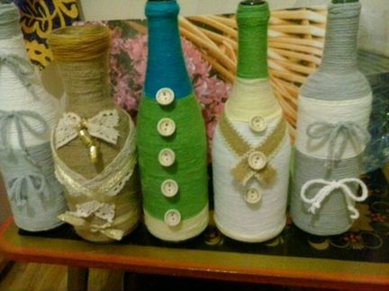 Бутылка Handmade