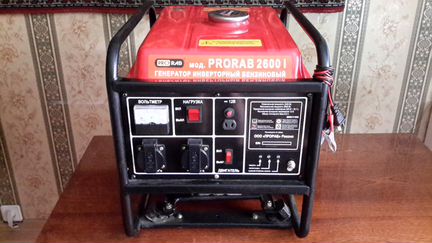Генератор бензиновый инверторный Прораб 2600i