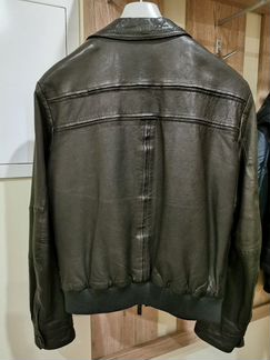 Armani Jeans куртка кожа