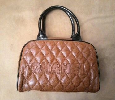 Сумка Chanel Boston натуральная кожа