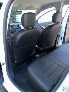 Чехлы Рено Логан 2. Авточехлы из экокожи