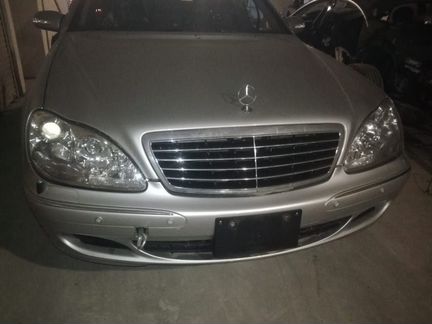 Бампер Мерседес w220