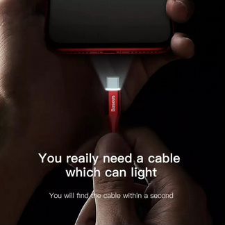 Кабель для зарядки телефона Baseus USB Type C
