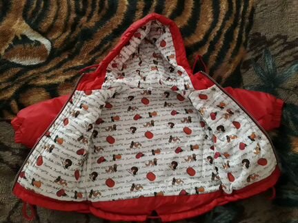 Куртка утепленнаядля девочки рост 92