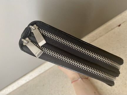 Мужская кожаная борсетка Bally