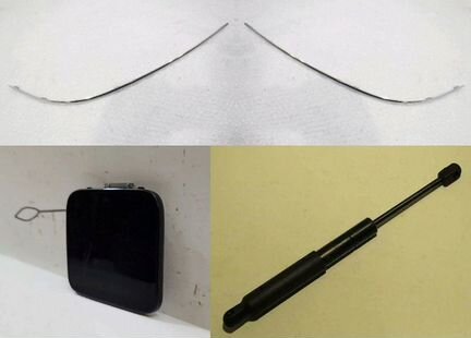 Молдинг переднего бампера Мерседес В221