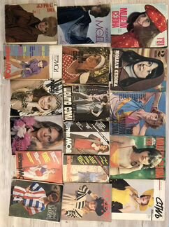 Журналы ретро мода с выкройками и без