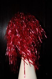 Парик карнавальный шапка с бубенцами уши зайца