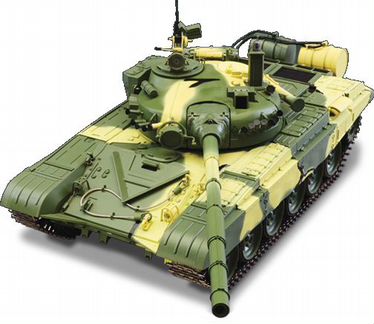 Управляемая модель танка т72