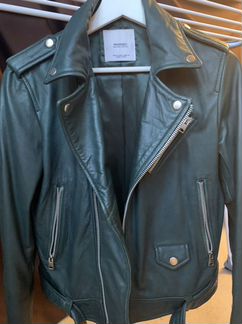 Кожаная куртка Mango, размер М