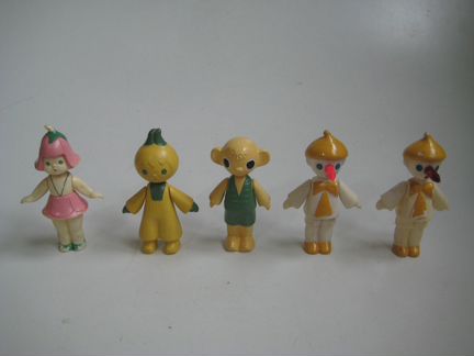 Игрушки СССР. Фигурки колкий пластик