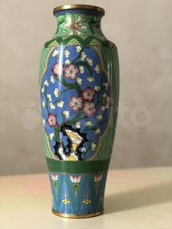 Ваза раритет Клуазоне, Китай