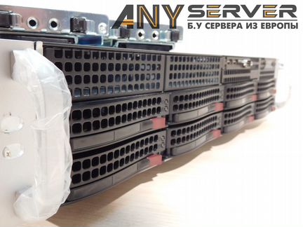 Сервер Supermicro 6027R 2xE5-2637v2 48Gb 8x3.5