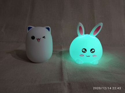 Ночник силиконовый