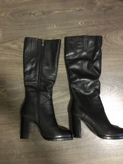 Новые зимние кожаные сапоги Respect