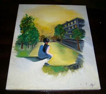 Картина холст масло