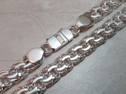 Серебряная цепь «Бисмарк» 85.14гр. 54см