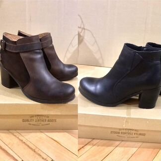 Кожаные сапоги ботильоны Levi’s