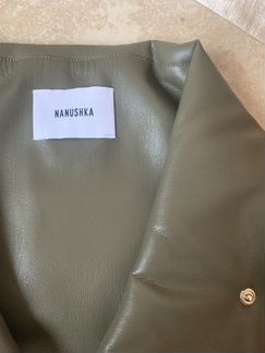 Косынка из экокожи Nanushka