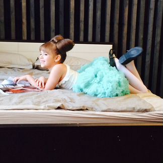 Супер пышная юбка для девочки 3-5 лет