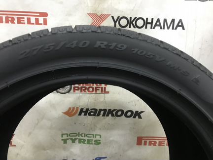 Новые зимние шины 275/40/19 Pirelli Sottozero 2 из