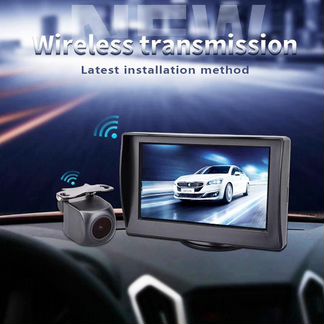 Беспроводная WiFi камера заднего вида с монитором