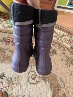 Резиновые сапоги 30 размера с носком