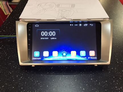 Мощная магнитола Toyota Camry