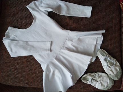 Купальник с юбкой +балетки