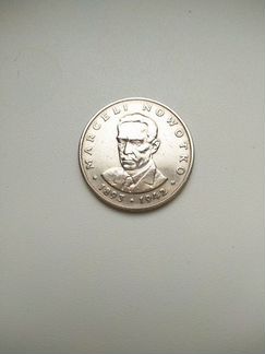 Монета 20 Злотых 1976 год Польша