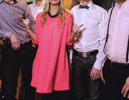 Платье свободного кроя