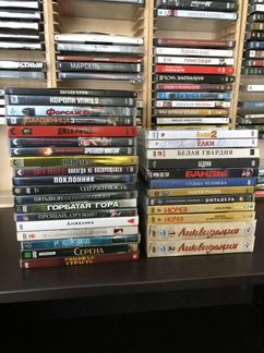 Коллекция DVD дисков (Фильмы, Сериали)