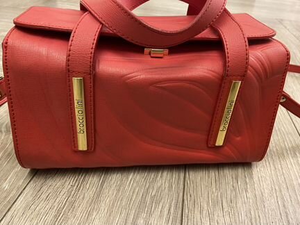 Сумка braccialini красная